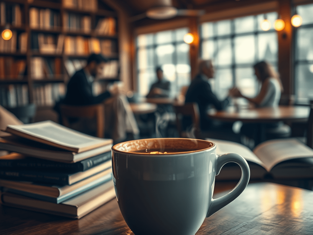 El Despertar de la Conciencia: Café, Filosofía y el Arte de Estar&nbsp;Presente