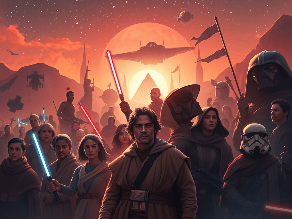 La Fuerza del Pueblo: Lecciones de Vida y Resistencia Colectiva en la Última Saga de Star&nbsp;Wars