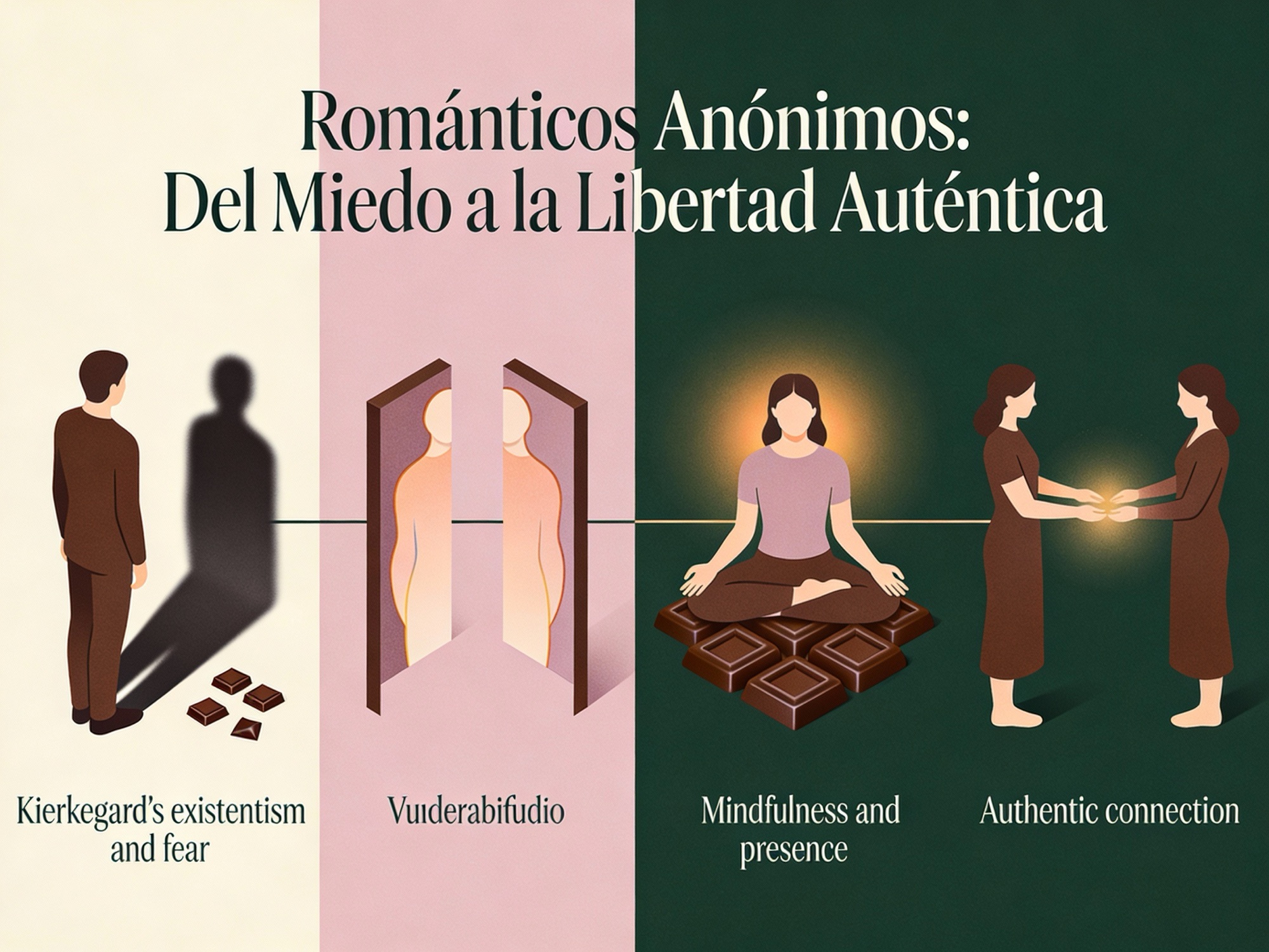 Románticos Anónimos: Una Filosofía de la Vulnerabilidad, la Superación del Miedo y la Autenticidad